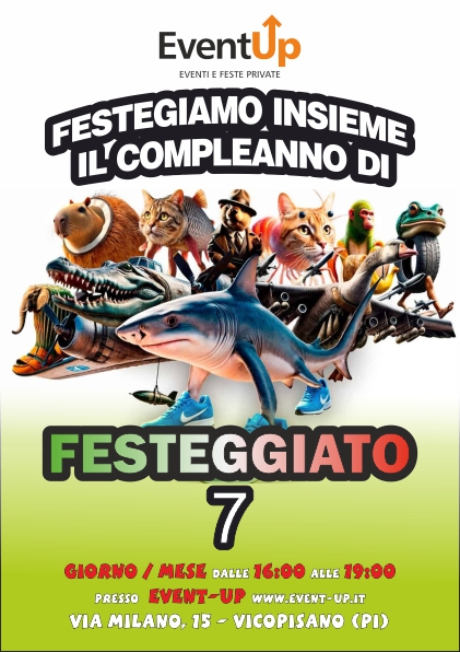 Biglietti di invito eventup invito brainrot